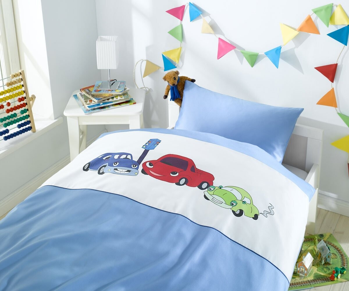 Kinderbettwäsche CAR RACE – Abenteuer auf vier Rädern für kleine Rennfahrer