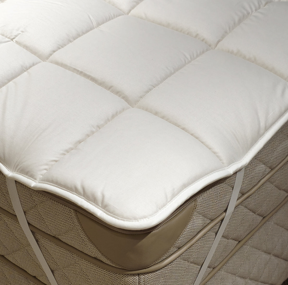 Unterbett aus 100 % Schurwolle