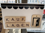 Kaufladen-Schild – liebevoll handgefertigt für Kinder