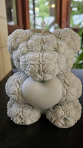 Teddykerze in Light blue – Hiroyi Decor