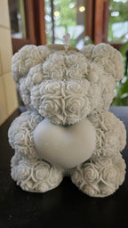 Teddykerze in Light blue – Hiroyi Decor