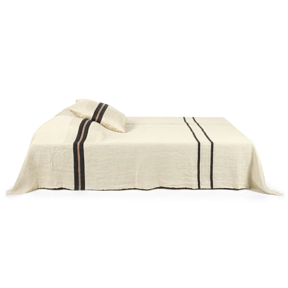 Libeco THE The Patagonian Stripe Decke – 100 % Leinen von Libeco Home | Zeitloses Streifendesign