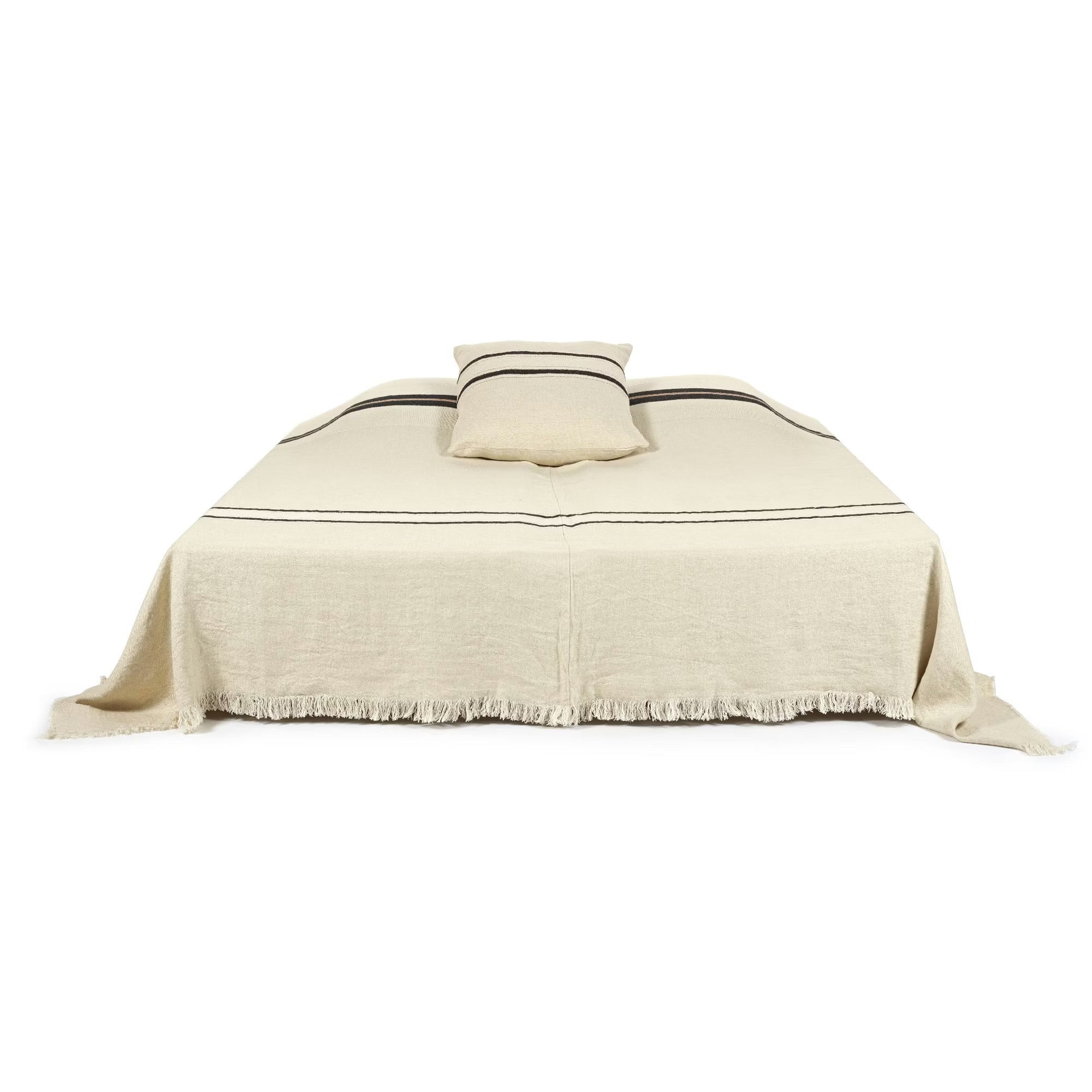Libeco THE The Patagonian Stripe Decke – 100 % Leinen von Libeco Home | Zeitloses Streifendesign