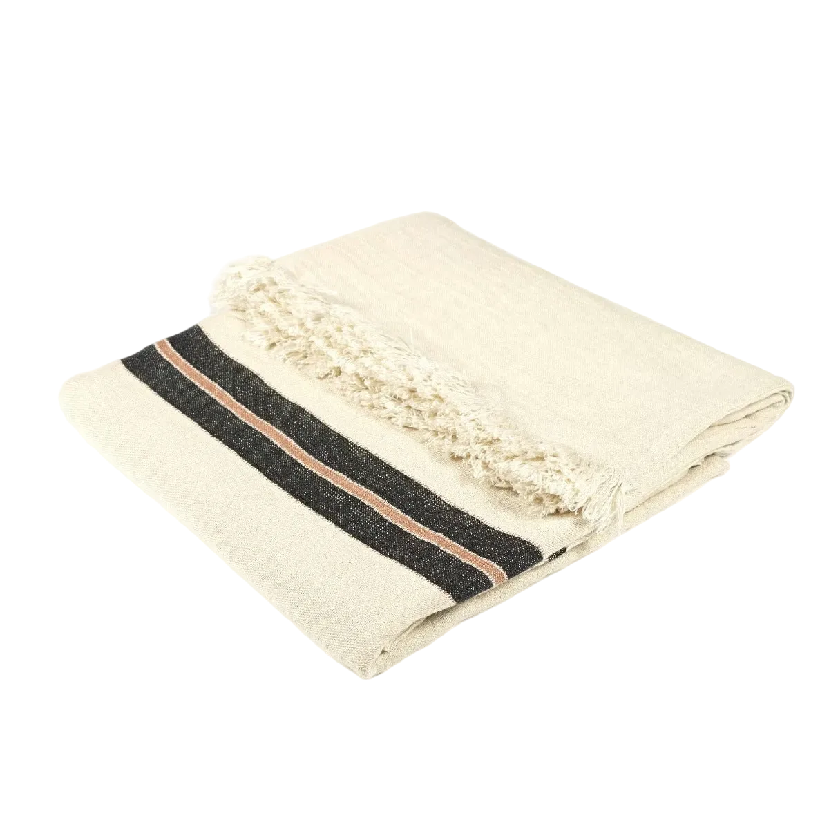 Libeco THE The Patagonian Stripe Decke – 100 % Leinen von Libeco Home | Zeitloses Streifendesign